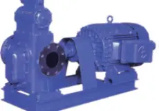 ⑭ Gear Pump ⑭-4 Horizontal, <br>External Gear Pump <br>with Built-in <br>Relief Valve <br>[200㎥/h ×~10kg/㎠] 1 horizontal_high_capacity_gear_pump