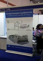 자료실 전시회명 : INDOWATER<br>- Sludge Dewatering Machine<br><br>전시회장 : Jakarta Convention Center<br>전시일정 : 2015년 5월 27-29일 4 pameran_sludge_dewatering_4